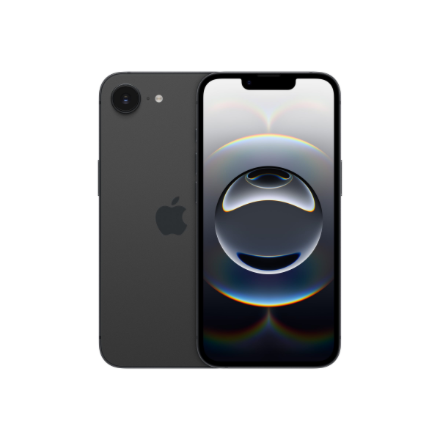 440x440 Apple | iPhone 16e | Black | 6 " | Super Retina XDR | 2532 x 1170 pixels | Apple A18 | Internal RAM 8 GB | 128 GB | Dual SIM | 4G | 5G | Main camera resolution 48+12 MP | Secondary camera resolution 12 MP | iOS | 18