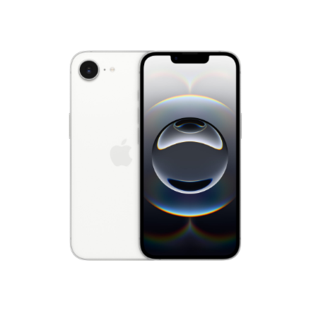 440x440 Apple | iPhone 16e | White | 6.1 " | Super Retina XDR | 2532 x 1170 pixels | A18 | Internal RAM 8 GB | 512 GB | Dual SIM | 4G | 5G | Main camera resolution 48+12 MP | Secondary camera resolution 12 MP | iOS
