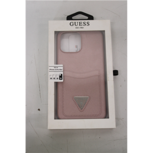 SALE OUT. Guess GUHCP13XPSATPP iPhone 13 Pro Max 6,7″ różowy/pink hardcase SaffianoTriangle Logo Cardslot DIRTY PACKAGING | SALE OUT. SALE OUT. GUESS DIRTY PACKAGING