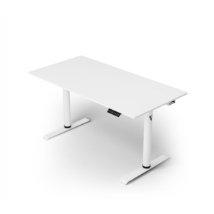 440x440 Arozzi Electric Standing Desk | Arena Nordico | White