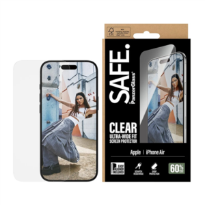 440x440 PanzerGlass Screen protector | Apple | iPhone Air | Glass | Transparent | Ultra-Wide Fit w. EasyAligner