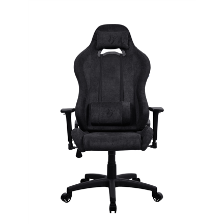Arozzi Torretta Soft Fabric | Gaming Chair | Metal/Reinforced nylon | Pure Black