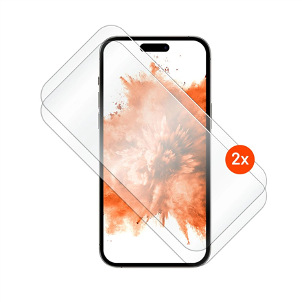 440x440 Fixed Screen protector | Apple | iPhone 17 Pro | Tempered glass | Transparent | 2.5D
