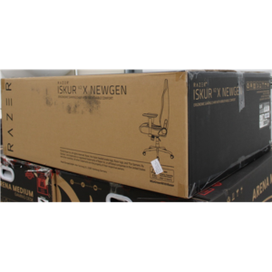 SALE OUT. | Razer Iskur V2 X NewGen | Gaming Chair | Black/Green | DAMAGED ITEM AND PACKAGING. ITEM SCRATCHED, DIRTY. MISSING: GLOVES | 36 month(s)