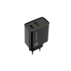 440x440 Natec Ribera USB Charger, 1xUSB-A, 1x USB-C, 20 W | NUC-2062