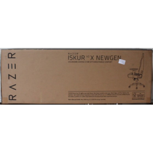SALE OUT. | Razer Iskur V2 X NewGen | Gaming Chair | Black/Green | DAMAGED PACKAGING, ITEM SCRATCHED, DIRTY PARTS | 36 month(s)