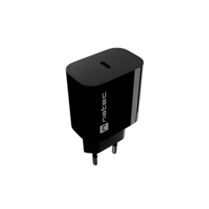 440x440 Natec Ribera USB Charger 1X USB-C 20W, Black