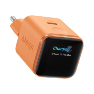440x440 Anker Nano Charger 45W, Smart Display, Orange | 24 pin USB-C