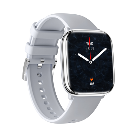 440x440 myPhone Watch Pastel | Smart watch | AMOLED | 1.75" | Waterproof | Silver Grey