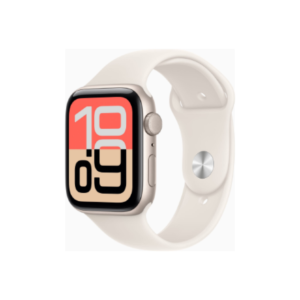 440x440 Apple Watch SE 3 GPS 44mm Starlight Aluminium Case with Starlight Sport Band – M/L | Apple