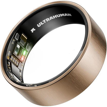 Ultrahuman | Ring Air | Brushed Rose Gold | Size 8 | Smart Ring