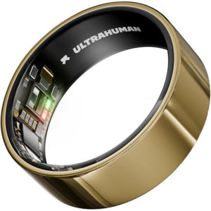 440x440 Ultrahuman | Ring Air | Bionic Gold | Size 11 | Smart Ring