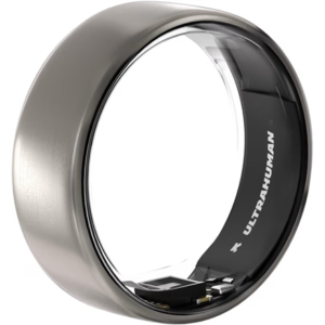 Ultrahuman | Ring Air | Raw Titanium | Size 9 | Smart Ring