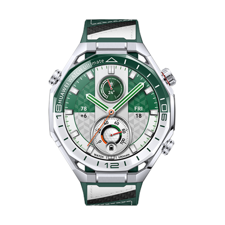 Huawei WATCH Ultimate 2 eSIM | Smart watch | AMOLED | 1.5 inch | Waterproof | Green and White