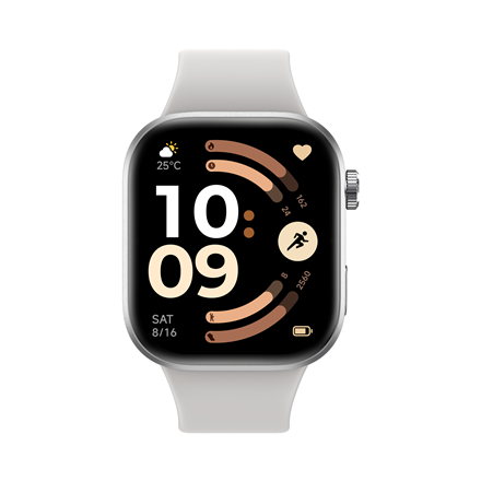 Xiaomi REDMI Watch 6 | Smart watch | GPS (satellite) | AMOLED | 2.07" | Waterproof | Silver Gray