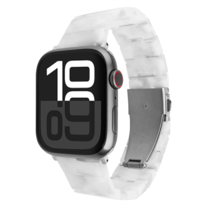 Fixed | Resin Strap for Apple Watch 38/40/41mm | Cloud White | Epoxy resin