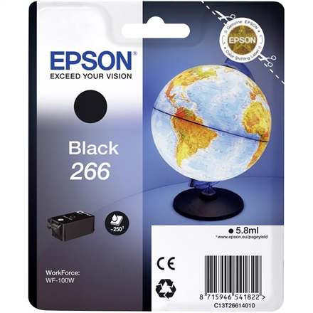 440x440 Epson 266 BK Ink Cartridge | Ink | Black