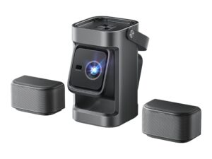 original Anker Nebula Nebula P1 Portable Projector with Detachable Speakers | Full HD (1920×1080) | 650 ANSI lumens | Grey