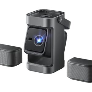 Anker Nebula Nebula P1 Portable Projector with Detachable Speakers | Full HD (1920×1080) | 650 ANSI lumens | Grey Anker Nebula Nebula P1 Portable Projector with Detachable Speakers | Full HD (1920×1080) | 650 ANSI lumens | Grey