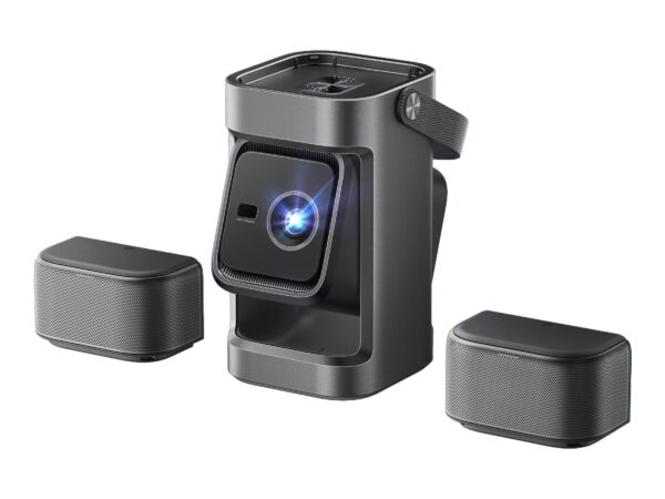 Anker Nebula Nebula P1 Portable Projector with Detachable Speakers | Full HD (1920x1080) | 650 ANSI lumens | Grey