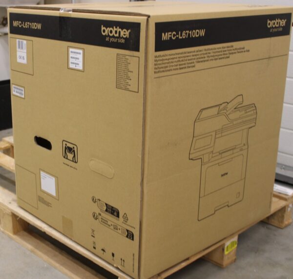SALE OUT. Brother MFC-L6710DW All-In-One Mono Laser Printer with Fax | Brother All-In-One | MFC-L6710DW | Laser | Mono | Multicunction Printer | A4 | Wi-Fi | Grey | DAMAGED PACKAGING