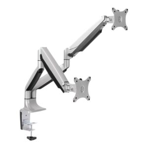 Logilink BP0043 Dual Monitor Desk mount, 13″-32″,gas spring, aluminum | Logilink