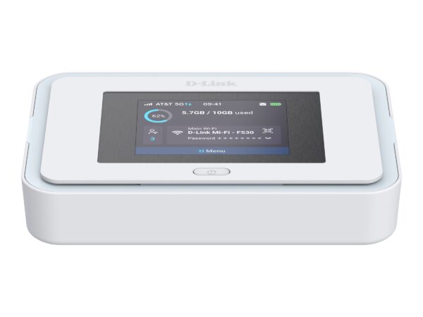 D-Link F530 | 5G NR AX3000 Wi-Fi 6 Mobile Hotspot | 802.11ax | Mesh Support No | 5G | MU-MiMO No | Antenna type Cellular internal