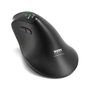 PORT CONNECT Mouse | ERGO AUDITOR | Wireless | Bluetooth, 2.4 GHz | Black