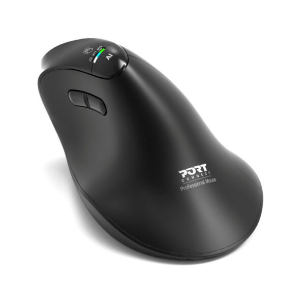 original PORT CONNECT Mouse | ERGO AUDITOR | Wireless | Bluetooth, 2.4 GHz | Black
