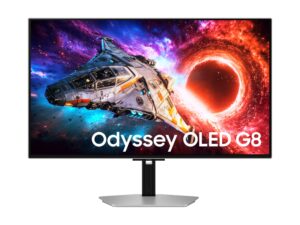 Samsung LS32HG800SUXEN Odyssey OLED G8 | 32 ” | OLED | 4K | 16:9 | 240 Hz | 0.03 ms | 3840 x 2160 pixels | 300 cd/m² | HDMI ports quantity 2 | Silver