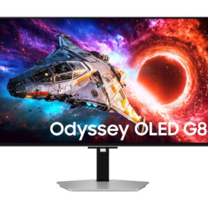 Samsung LS32HG800SUXEN Odyssey OLED G8 | 32 ” | OLED | 4K | 16:9 | 240 Hz | 0.03 ms | 3840 x 2160 pixels | 300 cd/m² | HDMI ports quantity 2 | Silver Samsung LS32HG800SUXEN Odyssey OLED G8 | 32 ” | OLED | 4K | 16:9 | 240 Hz | 0.03 ms | 3840 x 2160 pixels | 300 cd/m² | HDMI ports quantity 2 | Silver
