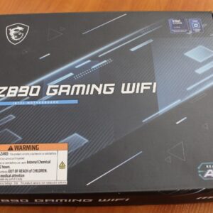 SALE OUT. | MSI Z890 GAMING WIFI | Processor family Intel | Processor socket LGA1851 | DDR5 | Supported hard disk drive interfaces M.2, SATA | Number of SATA connectors 4 | USED, REFURBISHED, WITHOUT ACCESSORIES, ONLY ANTENNA AND BACK PANEL INCLUDED