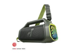 Anker Soundcore Boom 2 Plus A3134 Bluetooth Speaker, Green | Anker Soundcore