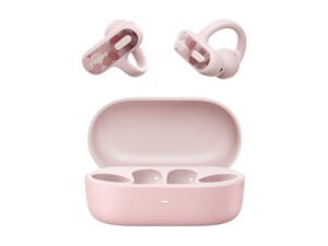 original Lenovo X500 | Open-Ear Clip-on Earbuds | Built-in microphone | Bluetooth | Pink