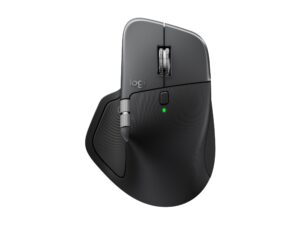 original Logitech Mouse | MX Master 4 for Mac | Wireless | Bluetooth, 2.4 GHz | Space Black