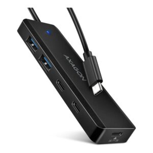 AXAGON USB-C 5Gbps TRAVEL Hub | HUE-C2C