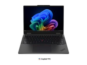 Lenovo ThinkPad T14s 2-in-1 G2 Intel | Black | 14 ” | IPS | Touchscreen | WUXGA | 1920 x 1200 pixels | Anti-reflection | Intel Core Ultra 7 | 355 | 32 GB | Soldered LPDDR5X | Solid-state drive capacity 512 GB | Intel Graphics | Windows 11 Pro | 802.11be | Bluetooth version 5.4 | 5G upgradable | Keyboard language English | Keyboard backlit | Warranty 36 month(s) | Battery warranty 12 month(s)
