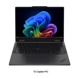 Lenovo ThinkPad T14s 2-in-1 G2 Intel | Black | 14 ” | IPS | Touchscreen | WUXGA | 1920 x 1200 pixels | Anti-reflection | Intel Core Ultra 7 | 355 | 32 GB | Soldered LPDDR5X | Solid-state drive capacity 512 GB | Intel Graphics | Windows 11 Pro | 802.11be | Bluetooth version 5.4 | 5G upgradable | Keyboard language English | Keyboard backlit | Warranty 36 month(s) | Battery warranty 12 month(s)