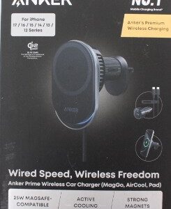 SALE OUT. Anker Prime Wireless Car Charger Qi2.2 25W wireles charging (MagGo, AirCool, Pad) | Anker Prime Wireless Car Charger Qi2.2, 25W wireles charging (MagGo, AirCool, Pad) | DEMO SALE OUT. Anker Prime Wireless Car Charger Qi2.2 25W wireles charging (MagGo, AirCool, Pad) | Anker Prime Wireless Car Charger Qi2.2, 25W wireles charging (MagGo, AirCool, Pad) | DEMO