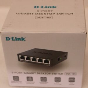 original SALE OUT. D-Link DGS-105GL/E 5-Port Gigabit Ethernet Switch | SALE OUT. Ethernet Switch | DGS-105/E | Unmanaged | Desktop | Gigabit Ethernet (copper) ports quantity 5 | 60 month(s) | UNPACKED