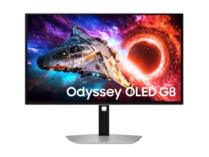 Samsung LS27HG800SUXEN | 27 ” | QD-OLED | 16:9 | 240 Hz | 0.03 ms | 3840 x 2160 pixels | 250 cd/m² | HDMI ports quantity 2 | Silver