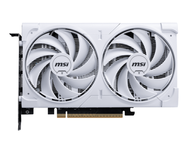 original MSI GeForce RTX 5060 8G VENTUS 2X OC WHITE | NVIDIA | 8 GB | GeForce RTX 5060 | GDDR7 | HDMI ports quantity 1 | PCI Express Gen 5 x16 (uses x8)