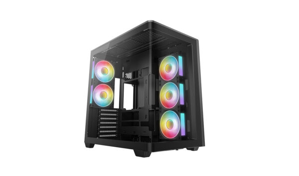 original Deepcool Case | CG590U 5F | Midi-Tower | ATX PS2 | Black