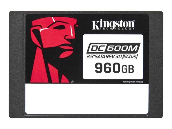 original Kingston DC600ME | SSD | 960 GB | SSD form factor 2.5" | Solid-state drive interface SATA 6Gb/s | Read speed 560 MB/s | Write speed 530 MB/s