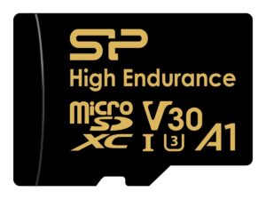 original Silicon Power Flash memory card | Golden Series | 128 GB | Flash memory class A1, V30, UHS-I U3 | microSDXC