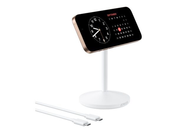 Anker MagGo Wireless Charger Single Stand White | Anker