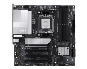 original MSI PRO B850M-P WIFI | Processor family AMD B850 | Processor socket AM5 | DDR5 | Supported hard disk drive interfaces SATA, M.2 | Number of SATA connectors 4