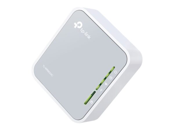 original TP-LINK | Router | TL-WR902AC | 802.11ac | 300+433 Mbit/s | 10/100 Mbit/s | Ethernet LAN (RJ-45) ports 1 | Mesh Support No | MU-MiMO No | No mobile broadband | Antenna type 3xInternal | 1x USB 2.0