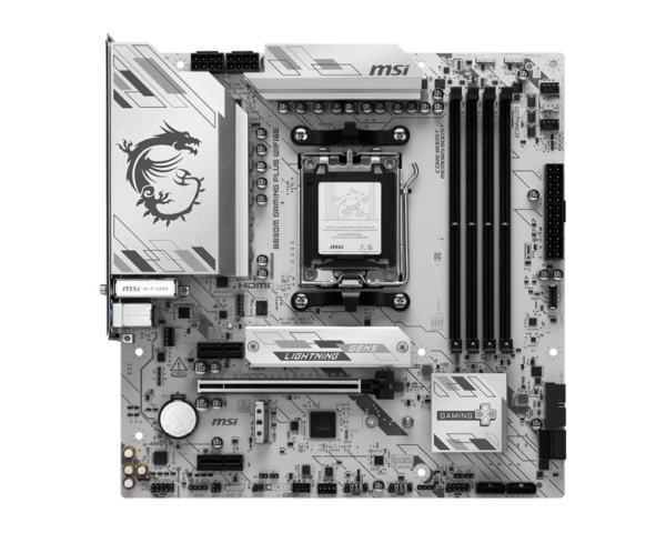 MSI B850M GAMING PLUS WIFI6E | Processor family AMD | Processor socket AM5 | Supported hard disk drive interfaces SATA, M.2 | Number of SATA connectors 4