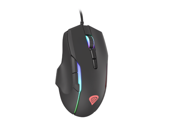 GENESIS Xenon 220 Gaming Mouse, 500 - 6400DPI, Wired, Black | Genesis